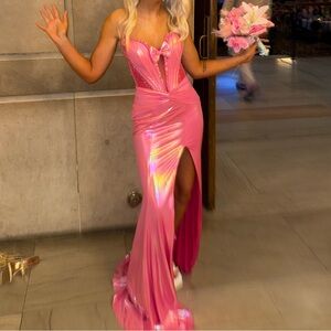 Portia and Scarlett Pink Prom Dress